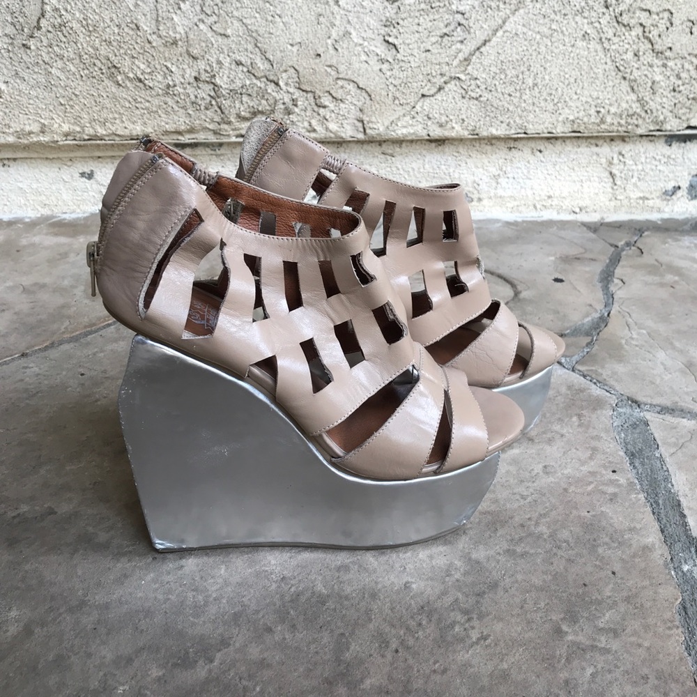 Jeffrey Campbell Mirror Platforms